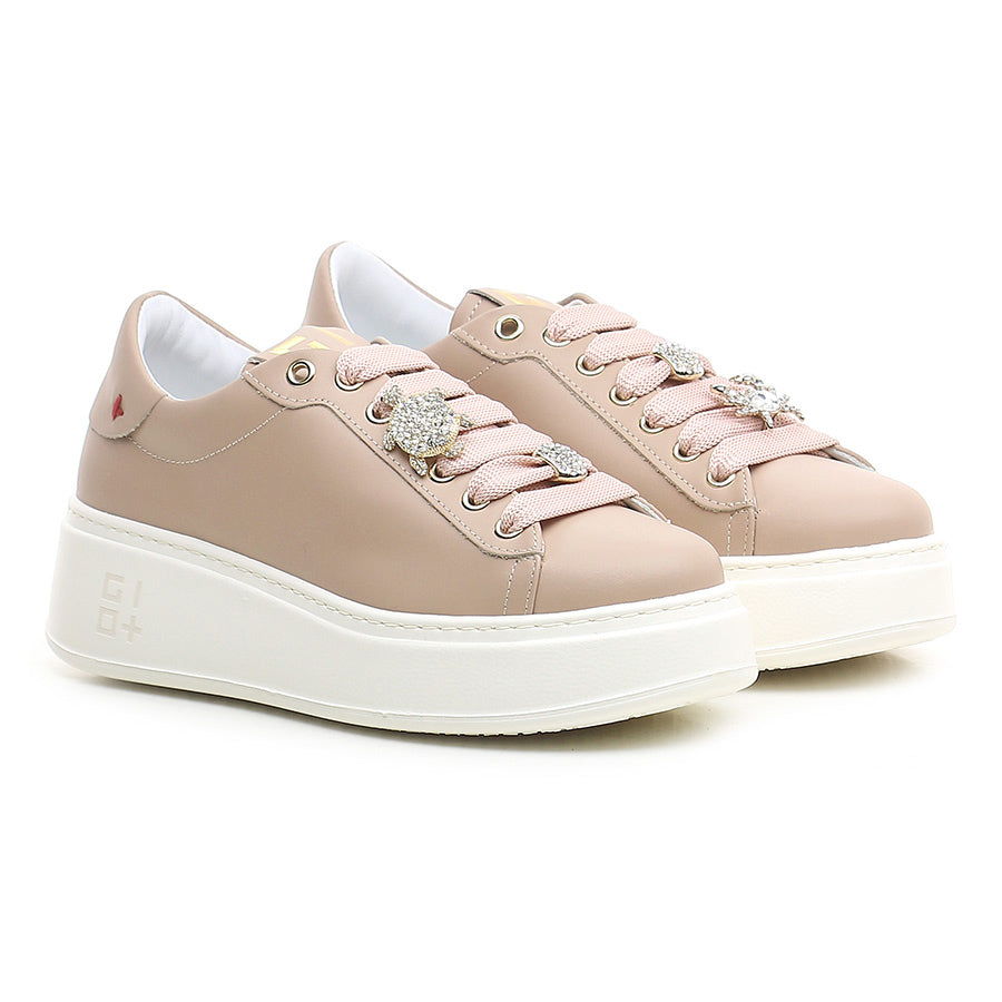 Sneakers Gio+ PIA148B Nude Tartaruga Granchio