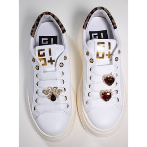 Sneakers Gio+ PIA270A Bianco Leo