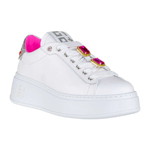 Sneakers Gio+ PIA180A Bianco Fuxia Geco