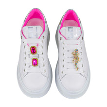 Load image into Gallery viewer, Sneakers Gio+ PIA180A Bianco Fuxia Geco
