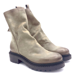 Metisse ankle boots with back zip