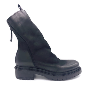 Metisse ankle boots with back zip