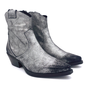 Metisse ankle boots with back zip