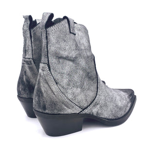 Metisse ankle boots with back zip