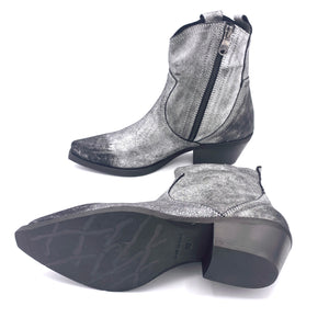 Metisse ankle boots with back zip