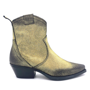 Metisse ankle boots with back zip