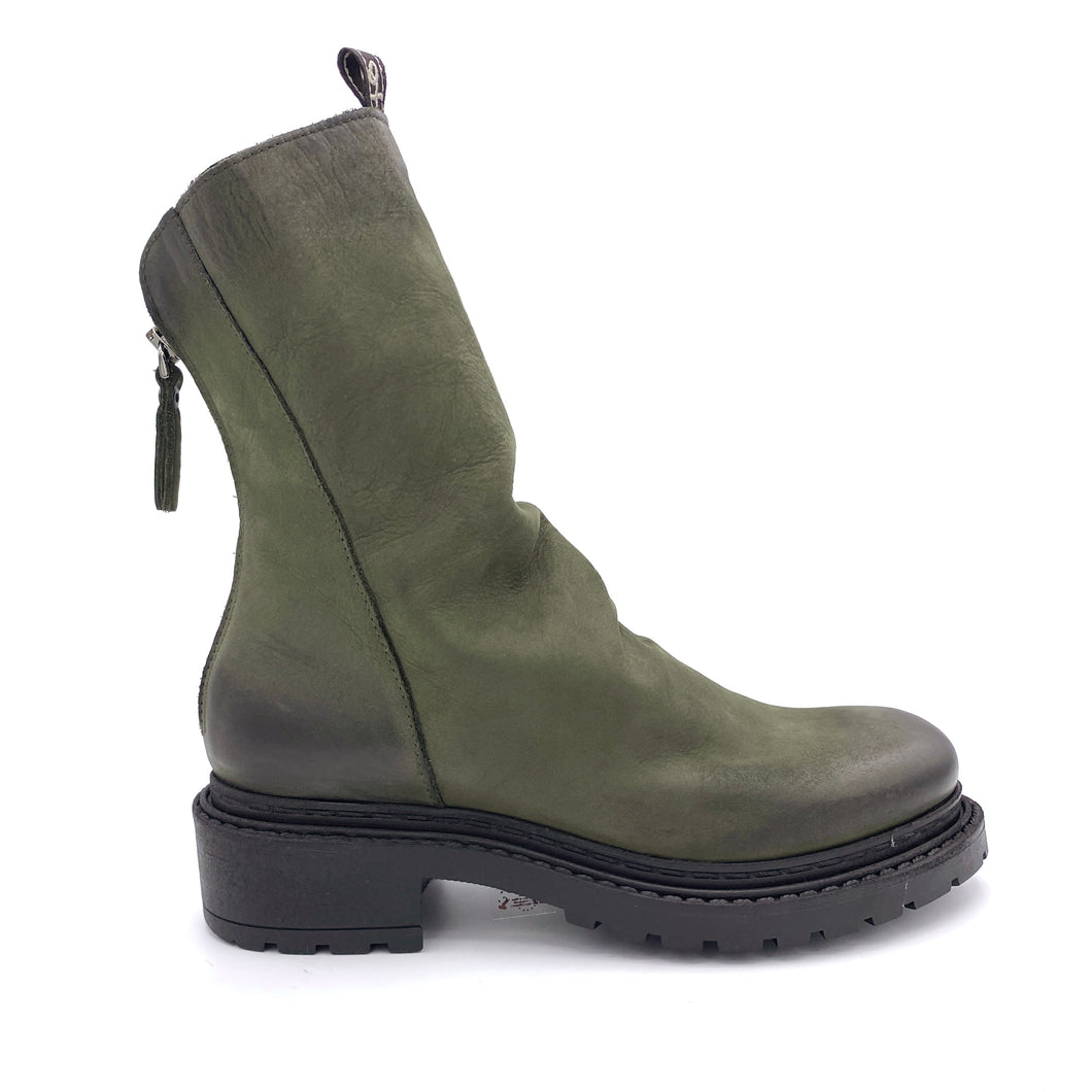 Metisse ankle boots with back zip