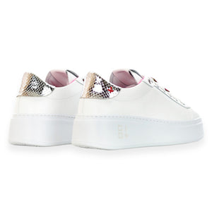 Sneakers Gio+ PIA180A Bianco Fuxia Geco