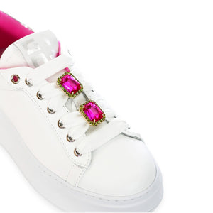 Sneakers Gio+ PIA180A Bianco Fuxia Geco