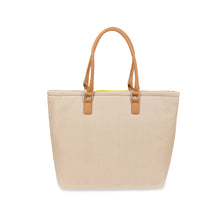 Load image into Gallery viewer, Fracomina shopping bag in canvas and eco-leather 
