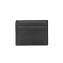 Load image into Gallery viewer, JOHN RICHMOND men&#39;s RFID card holder in black leather
