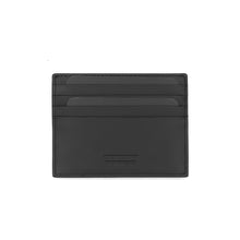 Load image into Gallery viewer, JOHN RICHMOND men&#39;s RFID card holder in black leather
