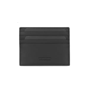 JOHN RICHMOND men's RFID card holder in black leather