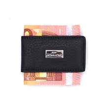 Load image into Gallery viewer, JOHN RICHMOND men&#39;s money clip in black leather
