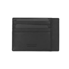 Load image into Gallery viewer, JOHN RICHMOND men&#39;s RFID card holder in black leather
