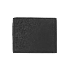 Load image into Gallery viewer, JOHN RICHMOND men&#39;s RFID wallet in black leather with zip coin purse
