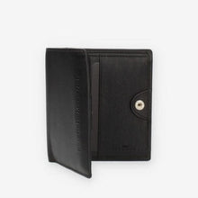 Load image into Gallery viewer, JOHN RICHMOND men&#39;s RFID wallet in black leather with external coin purse
