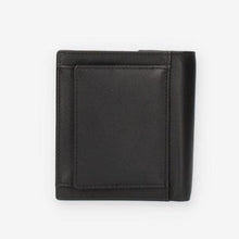 Load image into Gallery viewer, JOHN RICHMOND men&#39;s RFID wallet in black leather with external coin purse
