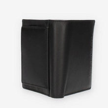 Load image into Gallery viewer, JOHN RICHMOND men&#39;s RFID wallet in black leather with external coin purse
